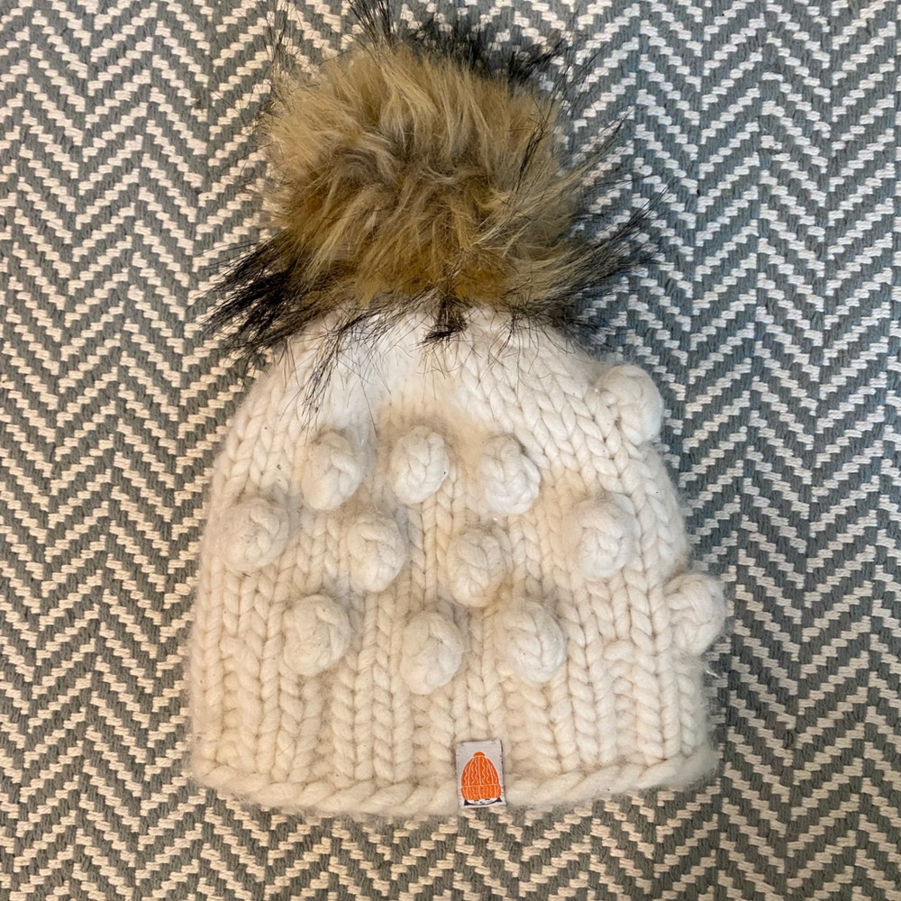 Sh*t that I knit little Campbell beanie